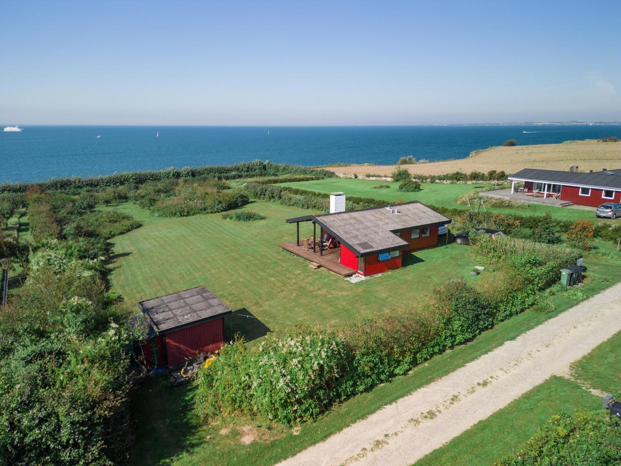 Magnificent House With Splendid View To The Sea Villa Faborg Bagian luar foto